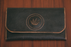 Pawch - Handcrafted Leather Rolling Tobacco Pouch Cocoa