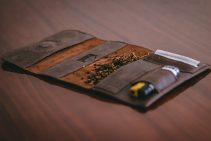 Pawch - Handcrafted Leather Rolling Tobacco Pouch Classic