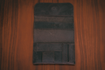 Pawch - Handcrafted Leather Rolling Tobacco Pouch Umber